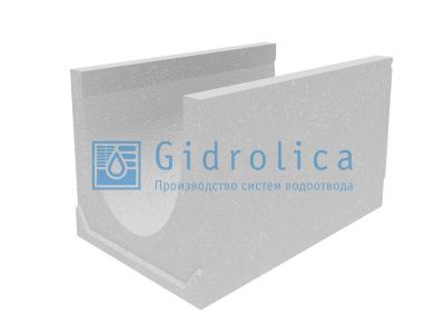 Лоток водоотводный бетонный коробчатый (СО-500мм), KU 100.65,4(30).77,5(68,5) - BGU-XL