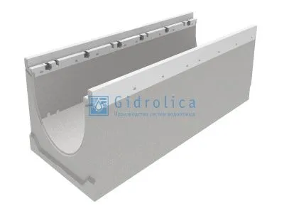 Лоток водоотводный бетонный коробчатый (СО-200мм), с оцинкованной насадкой КU 100.29,8 (20).36(29) - BGZ-V Лоток водоотводный бетонный коробчатый (СО-200мм), с оцинкованной насадкой КU 100.29,8 (20).36(29) - BGZ-V