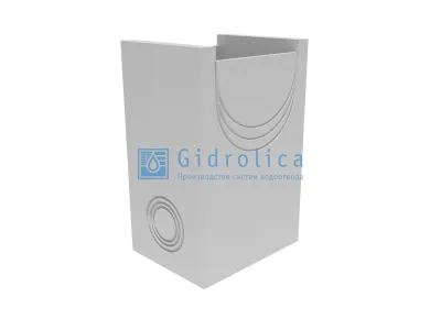 Пескоулавливающий колодец бетонный  (СО-500мм), верхняя часть ПКП 50.64(50).60 - BGU