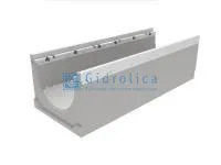 Лоток водоотводный бетонный коробчатый (СО-300мм), с оцинкованной насадкой, с уклоном 0,5% КUу 100.39,9 (30).54,5(47,5) - BGZ-V, № 30